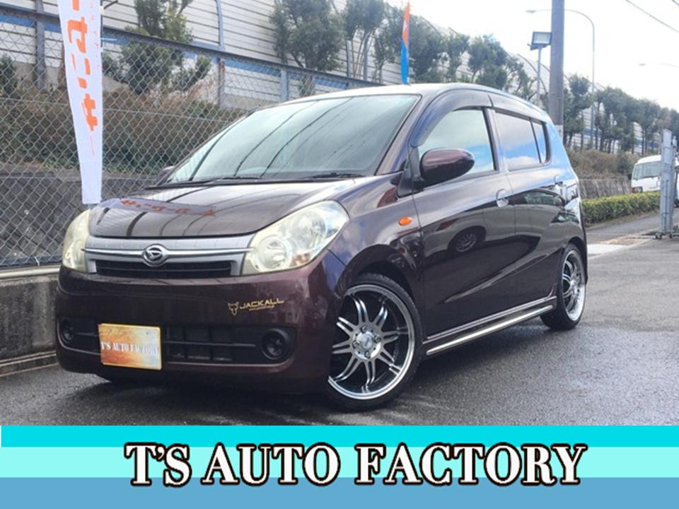 Click for price on this 19y ダイハツミラカスタムX 社外16インチAW 車高調 社外マフラー